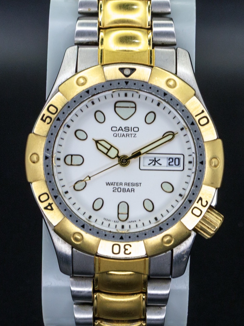 Casio Rare MD-721 Marlin Vintage 36mm Day/Date JDM Import Diver